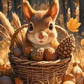収穫祭✖︎リス🐾 3枚目