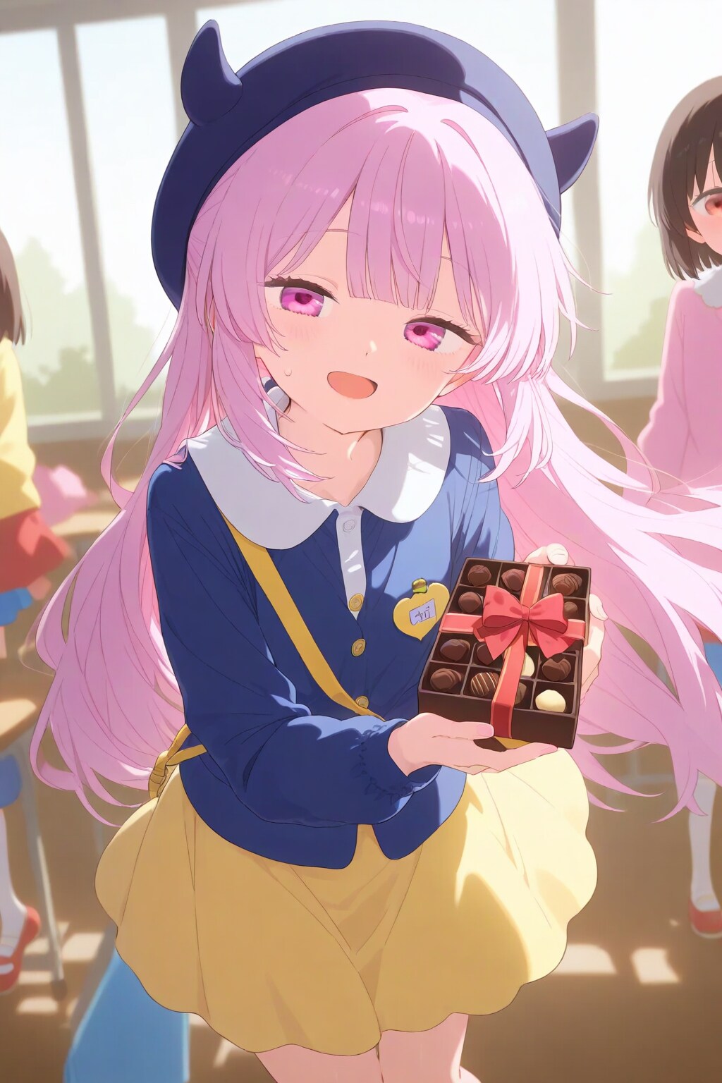 せんせい、あげる！