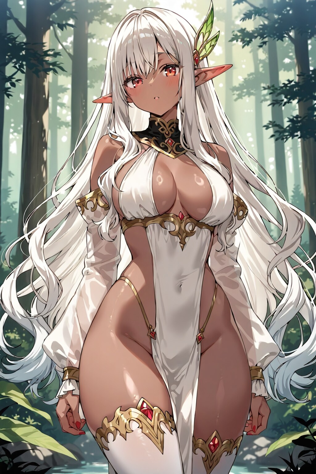 美少女ダークエルフ