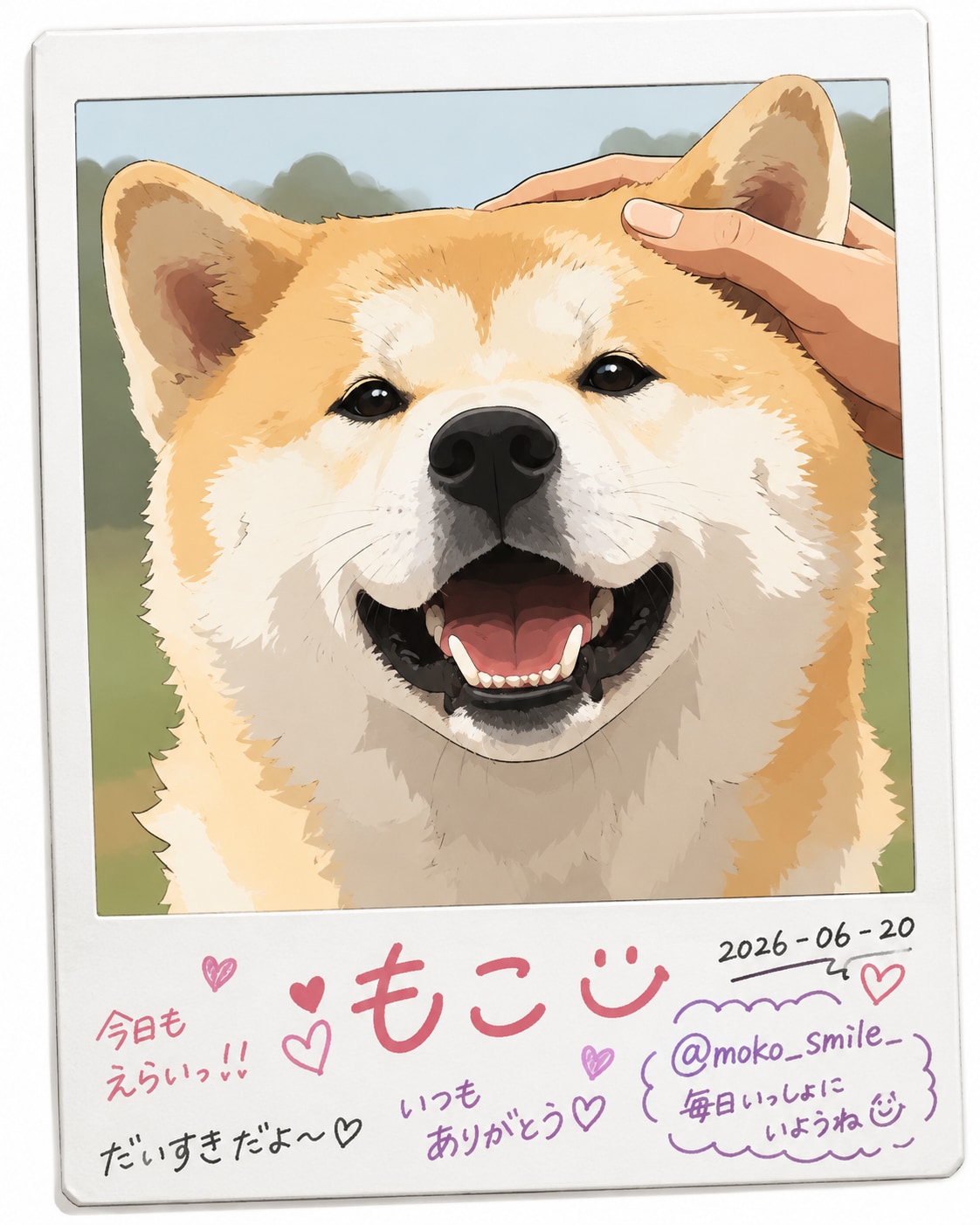 もこちゃんと一緒の日々