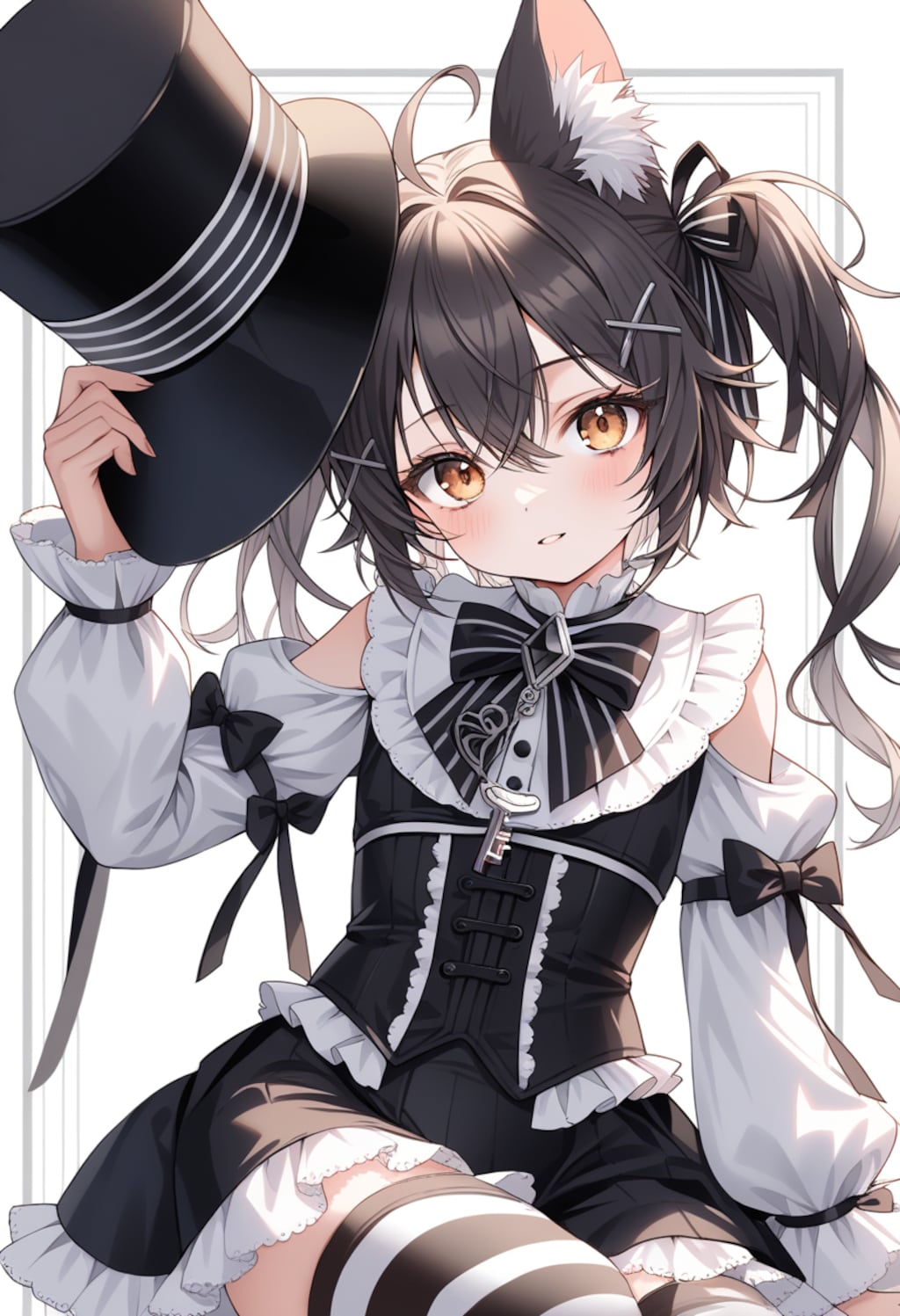 ネコミミシルクハット