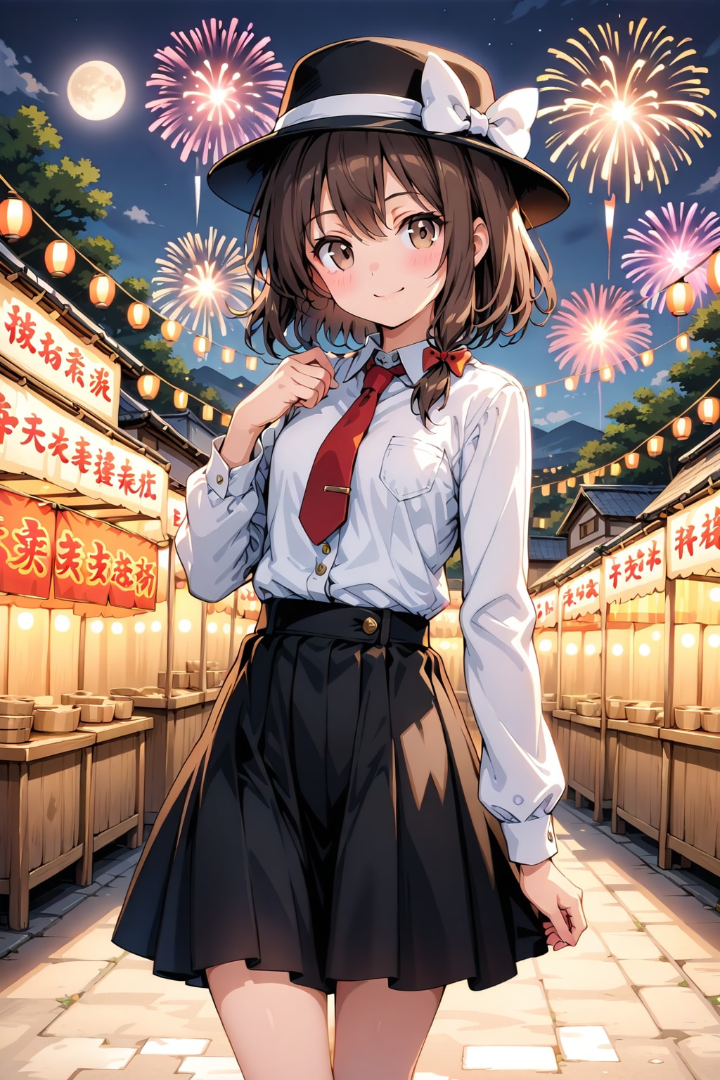 夏祭り蓮子