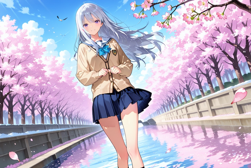 桜、いざ舞い上がれ