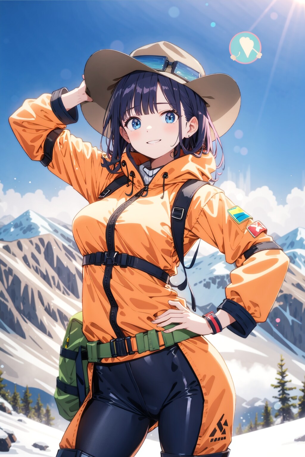 雪山登山 | の人気AIイラスト・グラビア