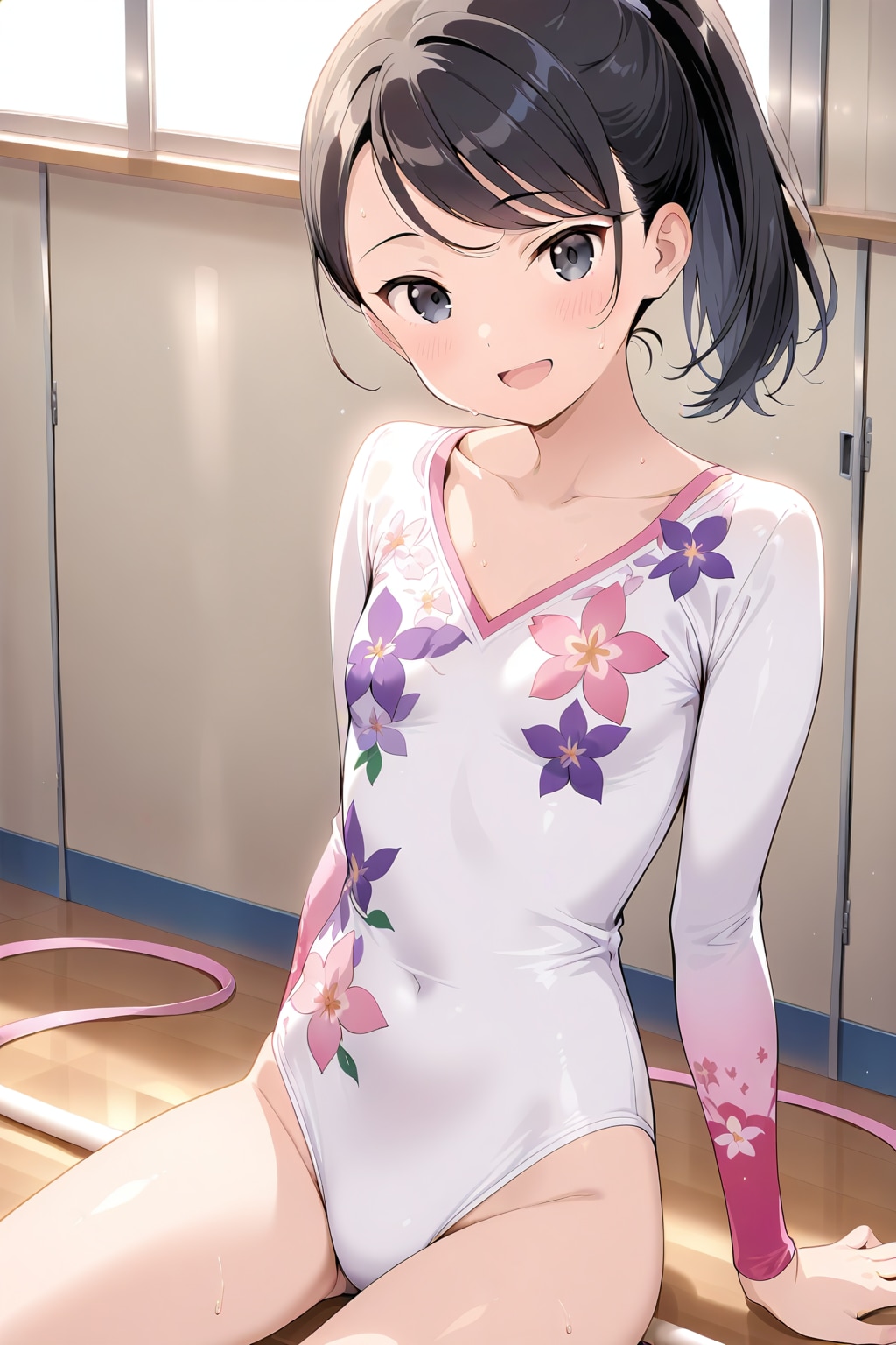 新体操部の沙希ちゃん✨５