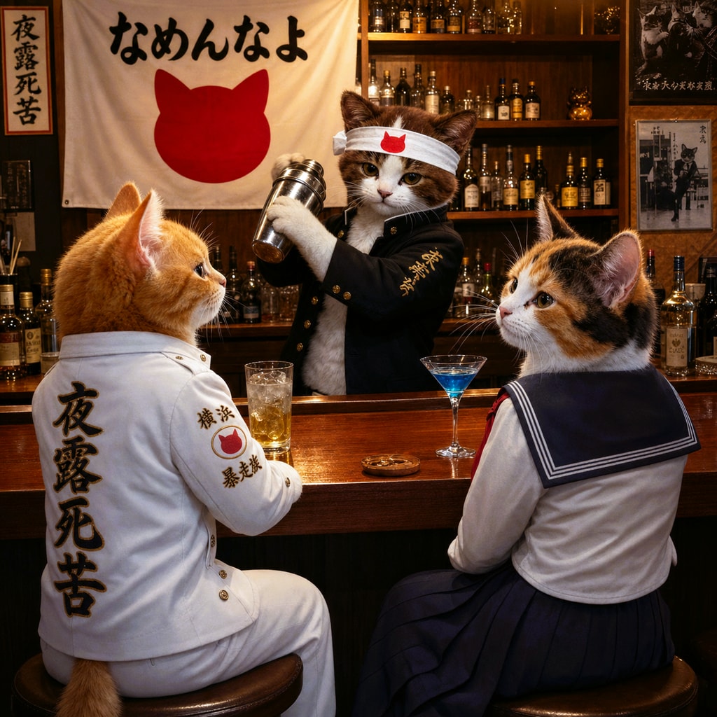Bar「なめ猫」