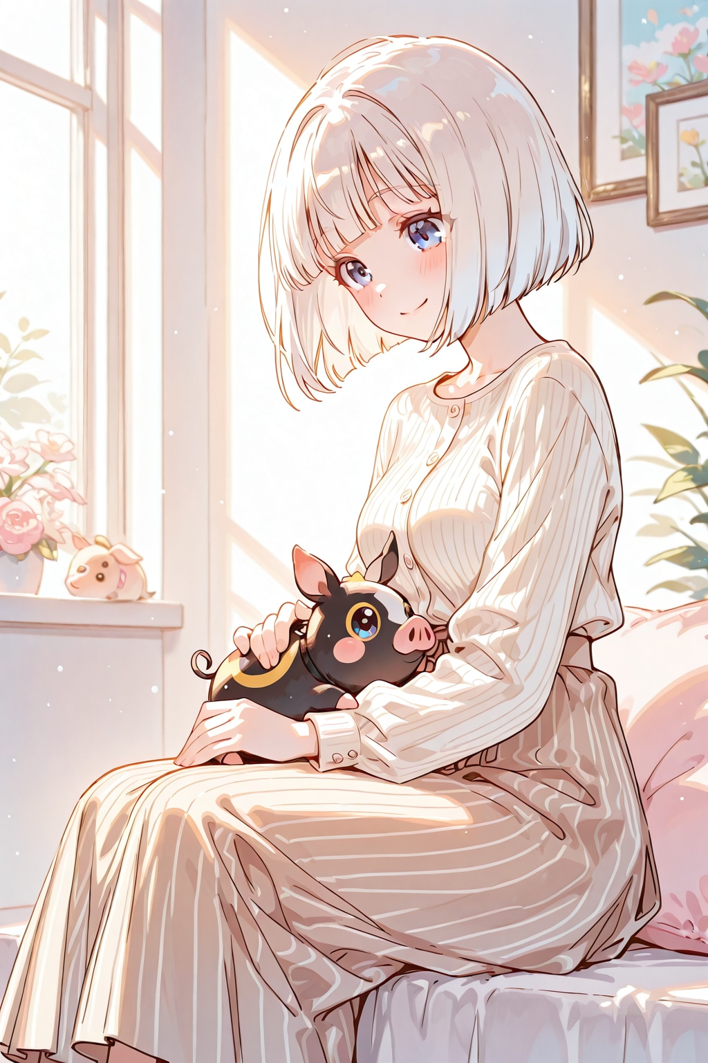 ブタとロンスカと私 | の人気AIイラスト・グラビア