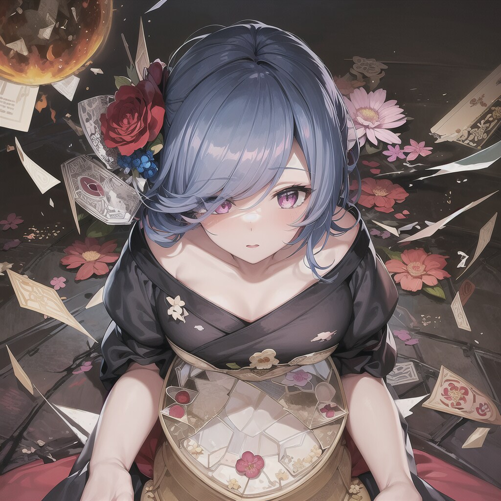 華と和【青髪】
