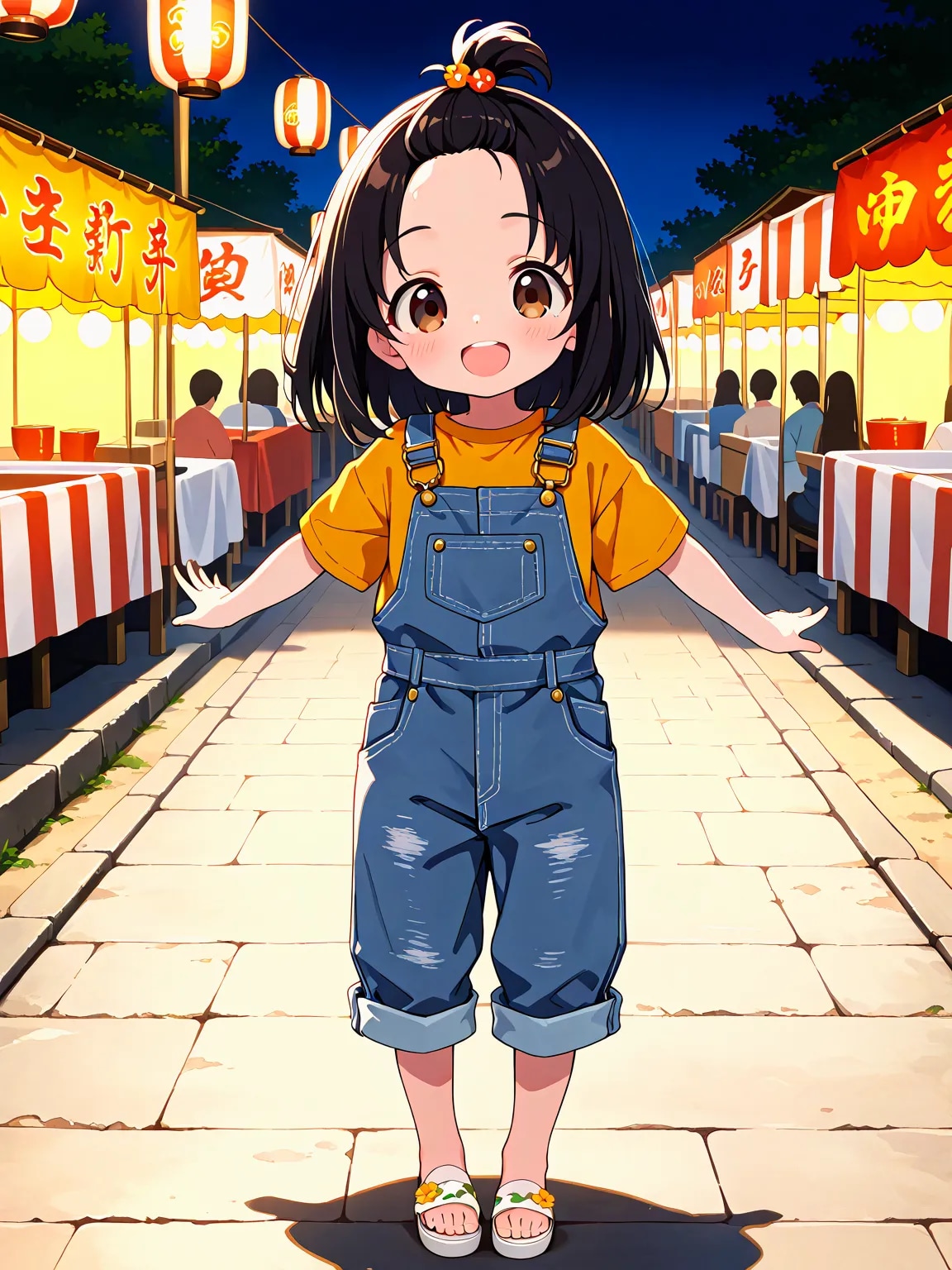 サロペットなすずちゃん