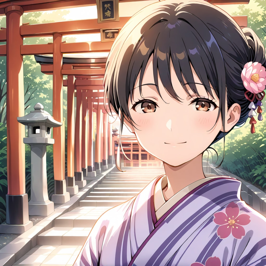 和服女子 | の人気AIイラスト・グラビア