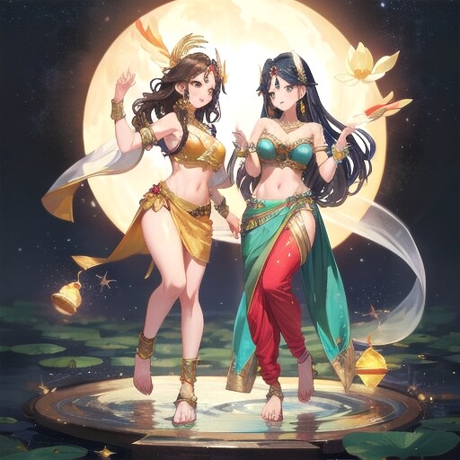 超セクシーラクシュミー姉さん&超セクシーサラスバティー姉さん夢の共演
