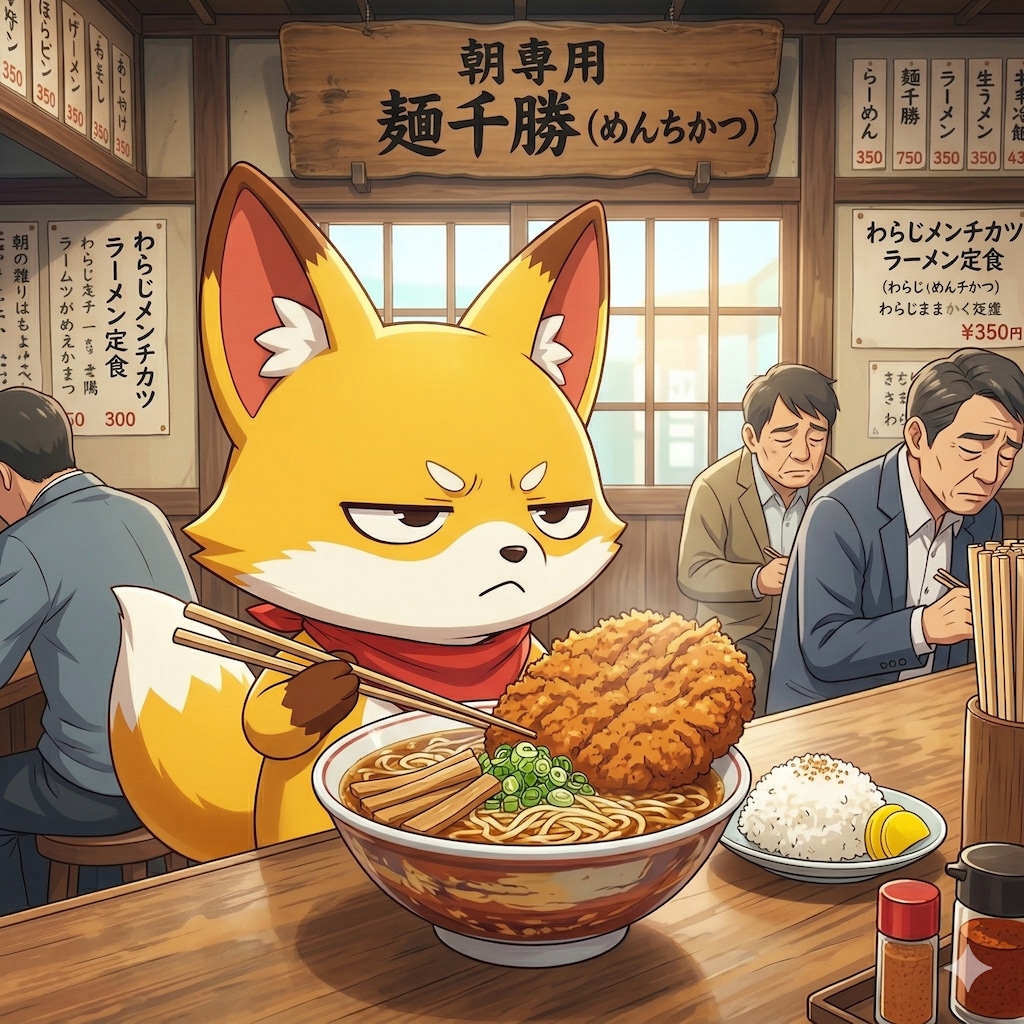 朝専用ラーメン