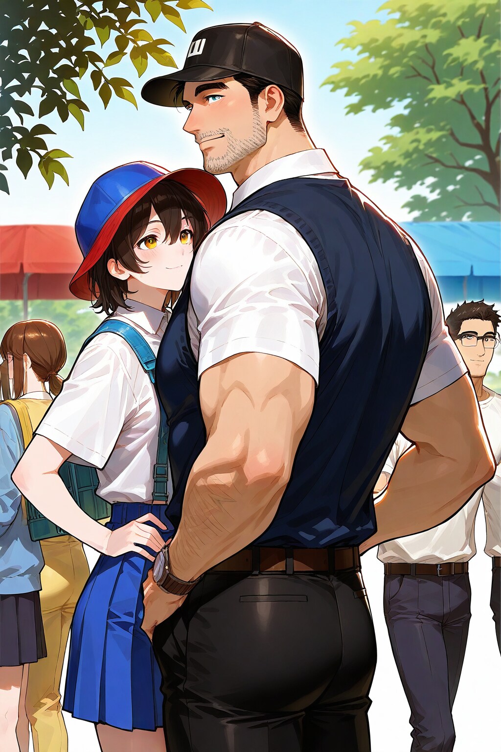 イケオジ横顔