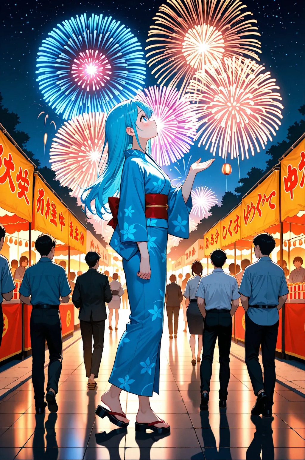 絵海・潮音・湖夏の夏祭り