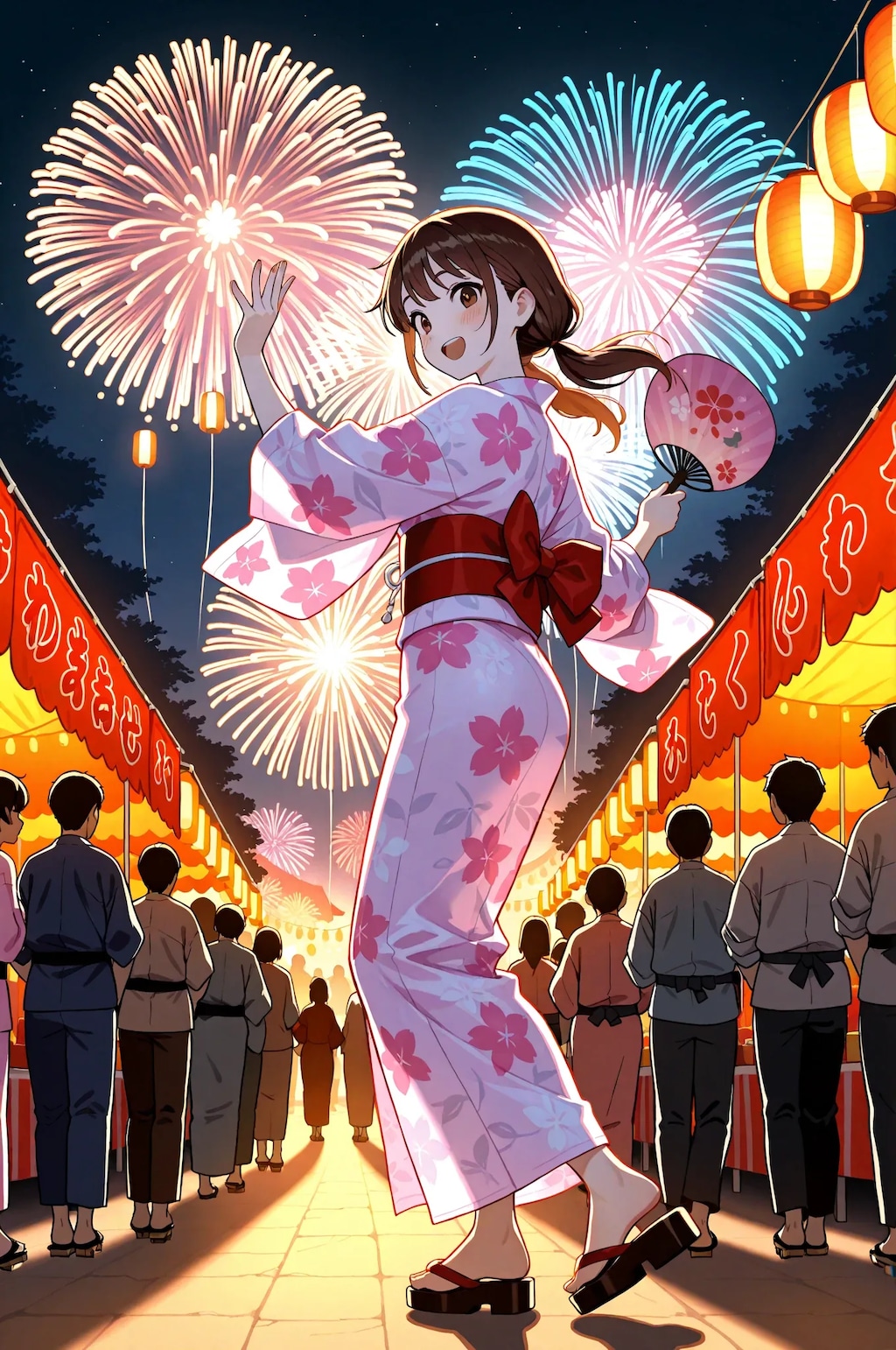 絵海・潮音・湖夏の夏祭り