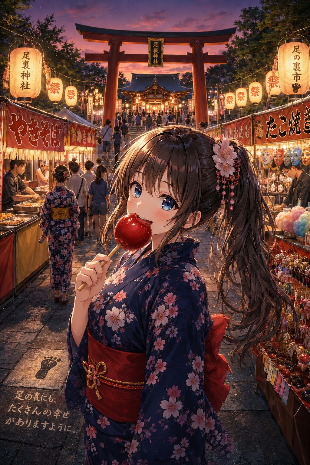 足裏神社祭😍 | の人気AIイラスト・グラビア