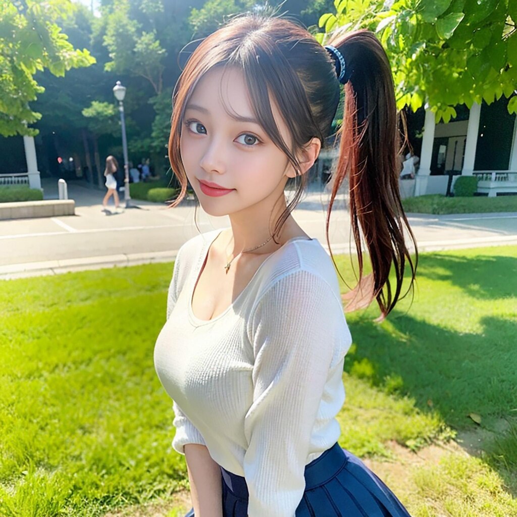 Dating in the park.