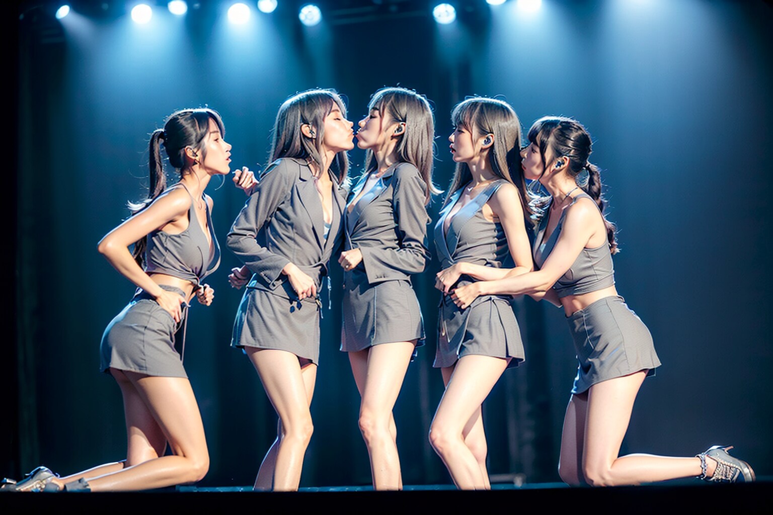 アイドルだってキスしたくなるの。ステージ上だってそうよ🩷