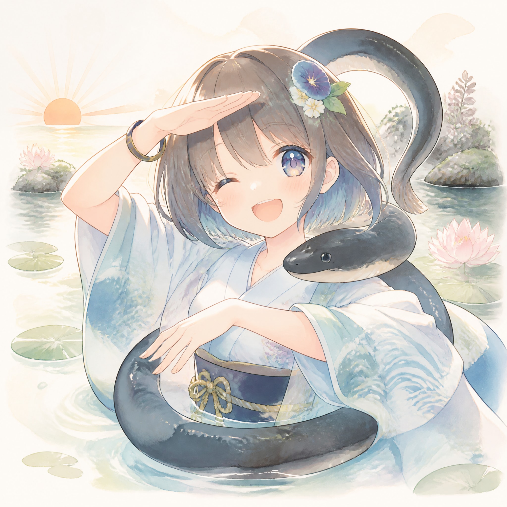 おはよウナギ（13）3時のアイドル　GPTimages2.0 | の人気AIイラスト・グラビア