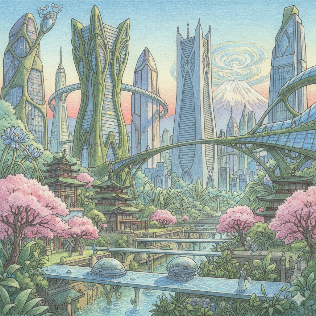 【未来】各AIが予想する3025年東京