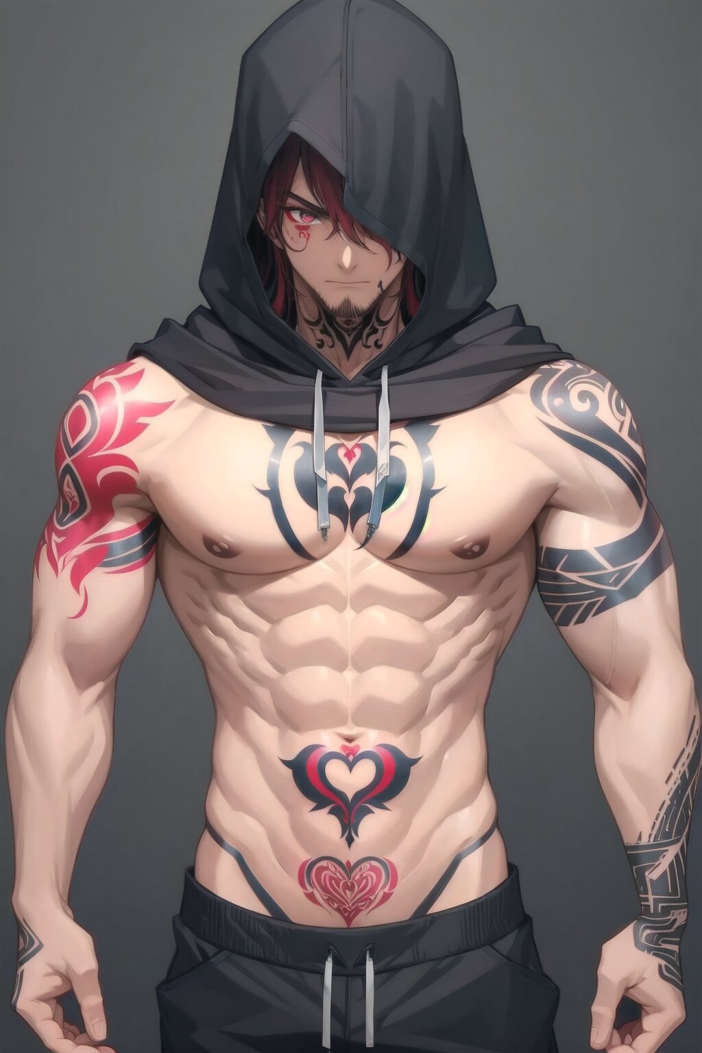 入れ墨男色々