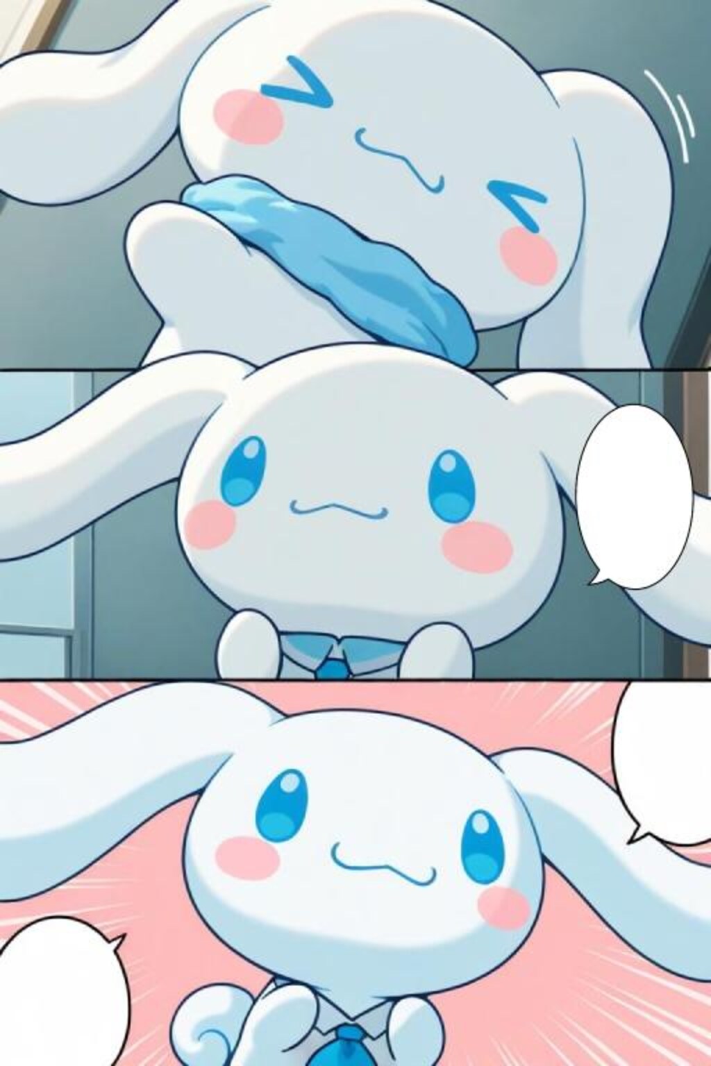 シナモロール漫画風2