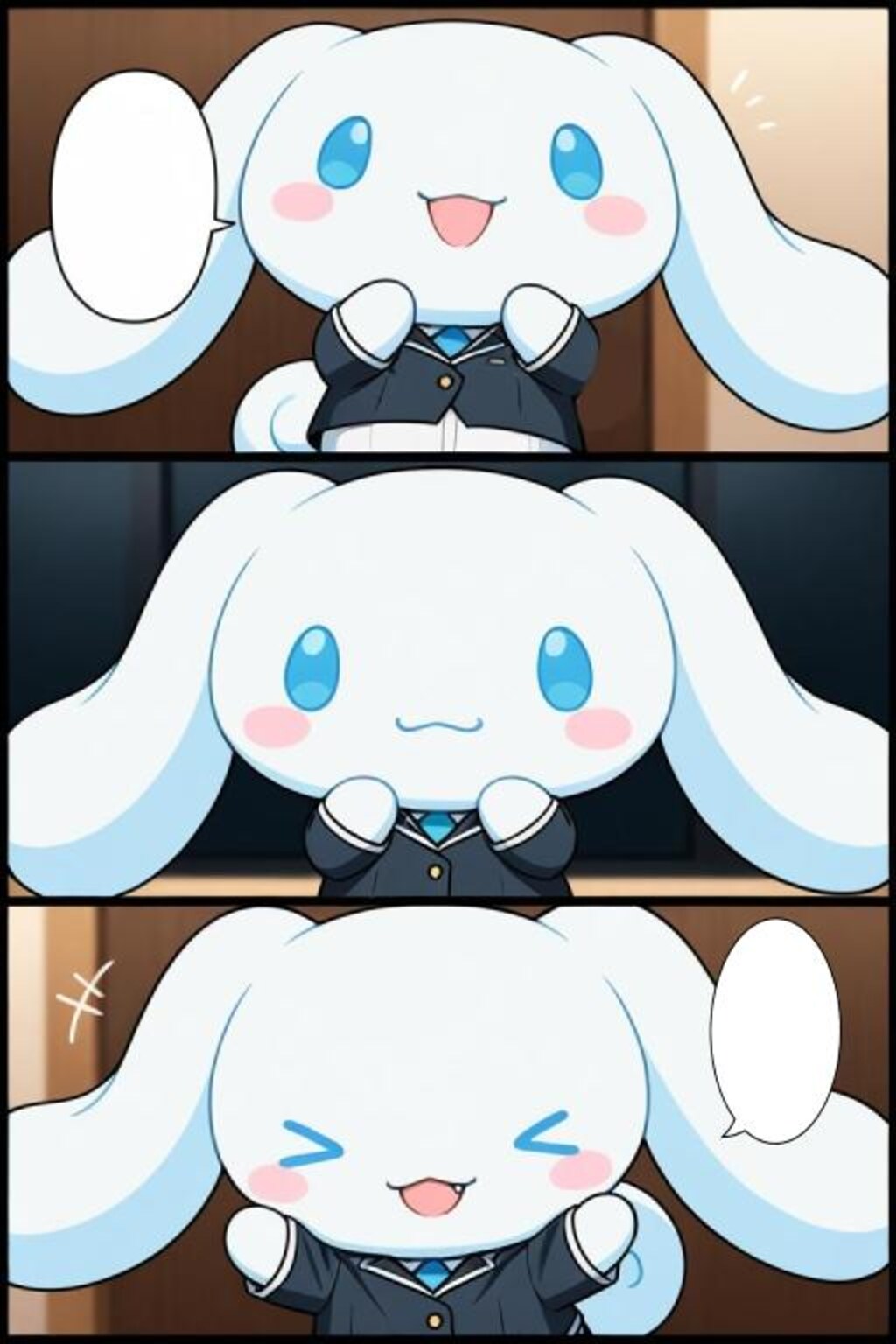 シナモロール漫画風2