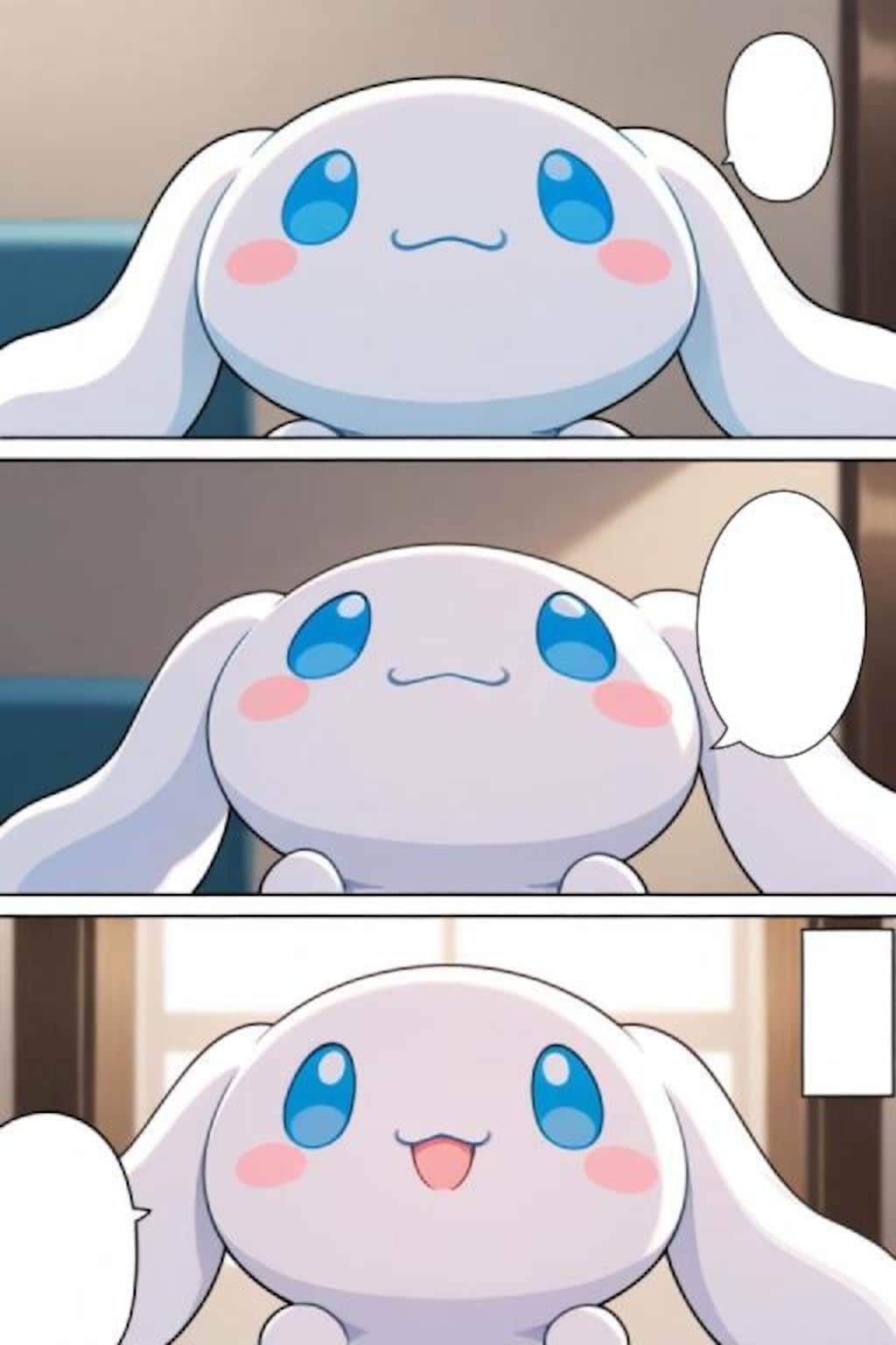 シナモロール漫画風2