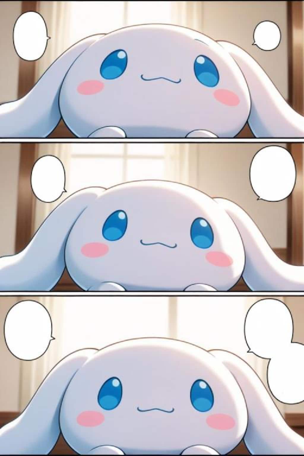 シナモロール漫画風2