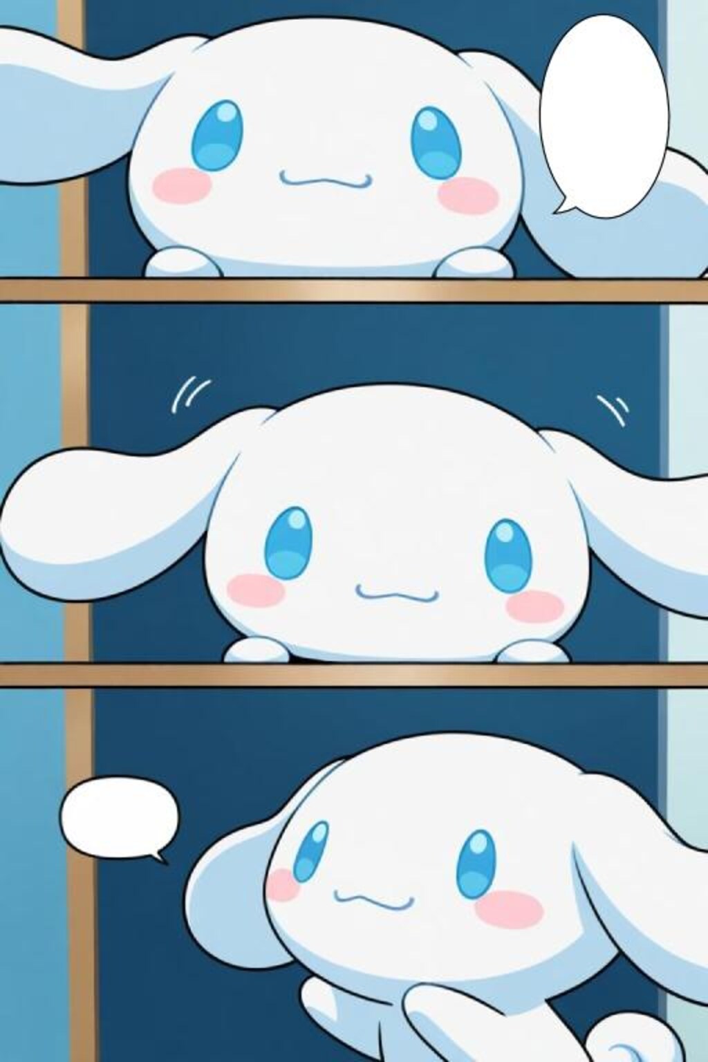 シナモロール漫画風2