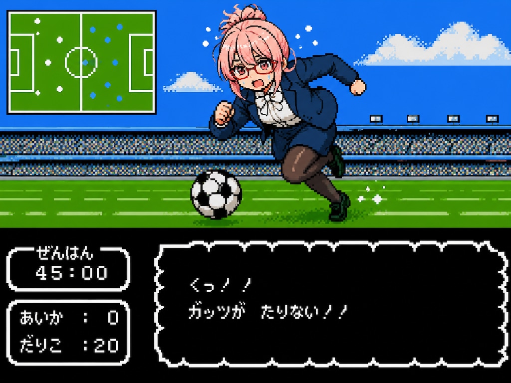 サッカーゲーム風