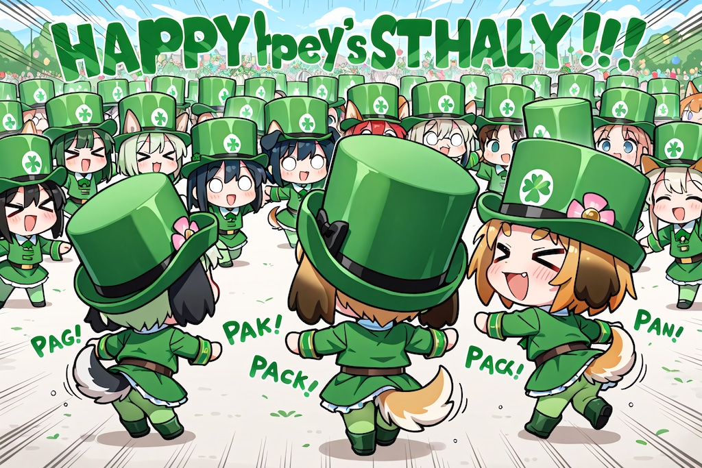 ３月１７日は聖パトリックの祝日