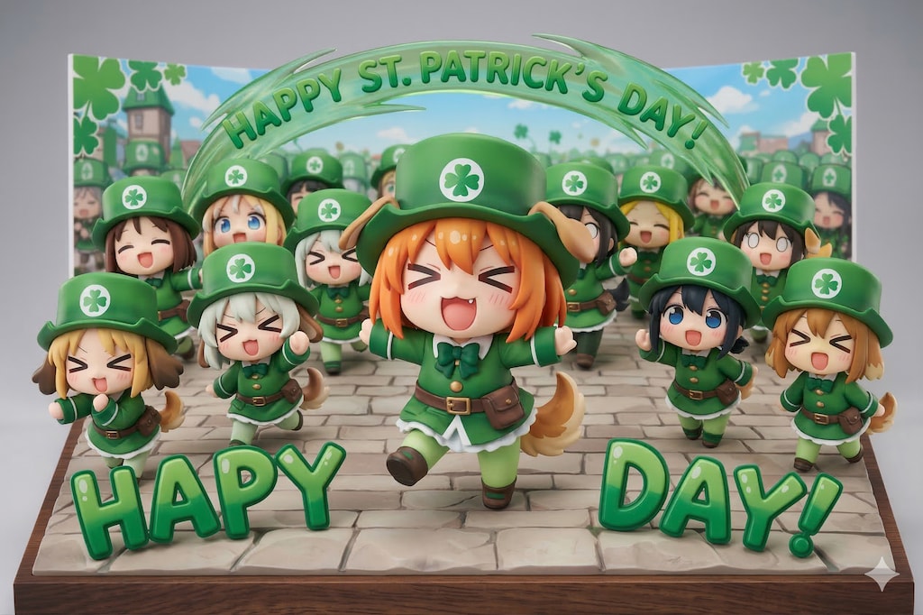 ３月１７日は聖パトリックの祝日