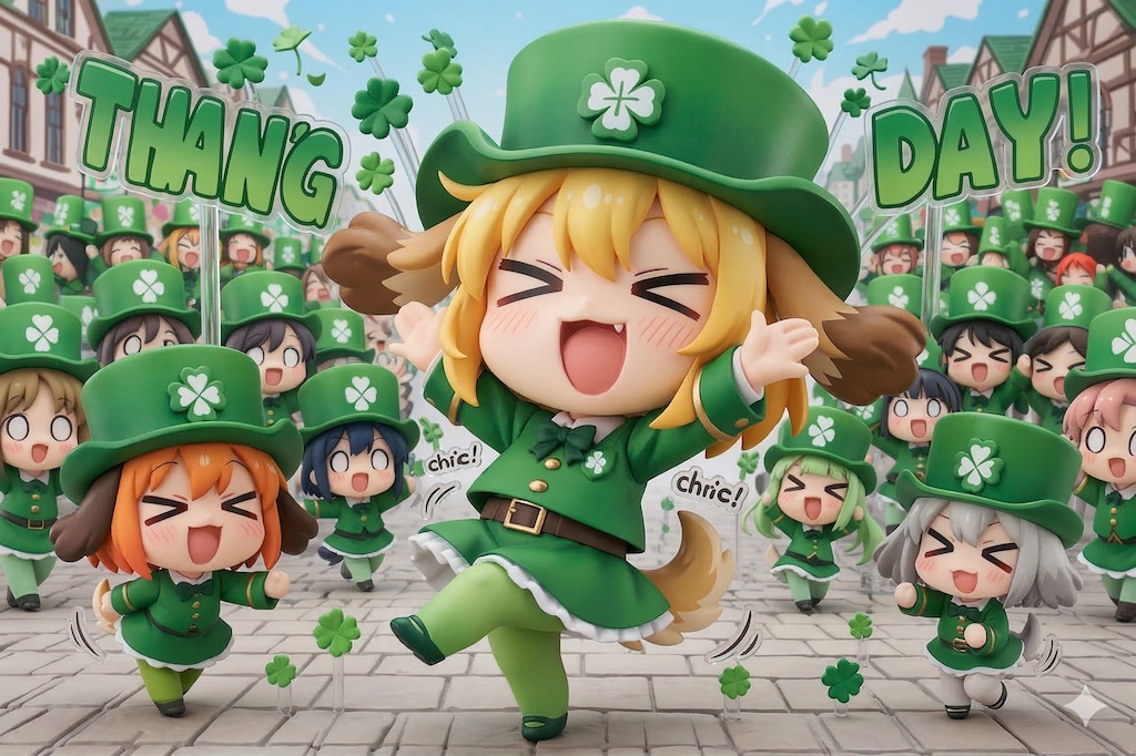 ３月１７日は聖パトリックの祝日