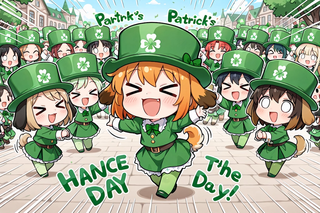 ３月１７日は聖パトリックの祝日