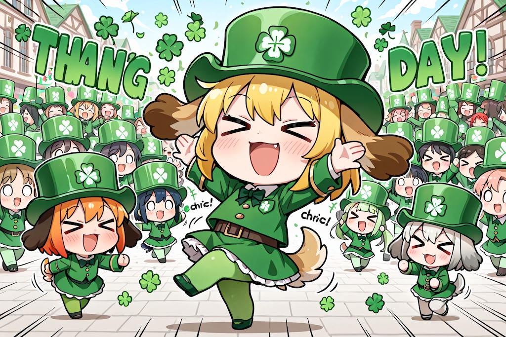 ３月１７日は聖パトリックの祝日