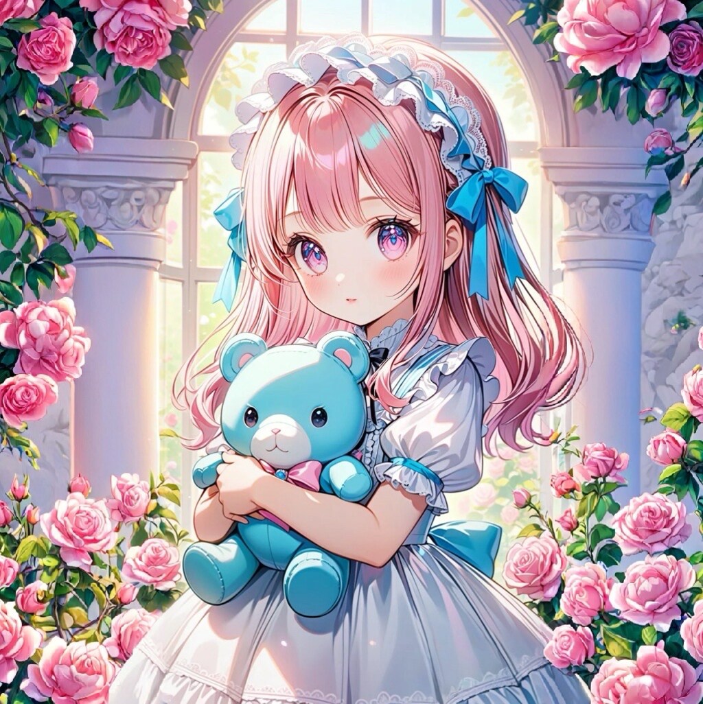 ロリータファッションの女の子