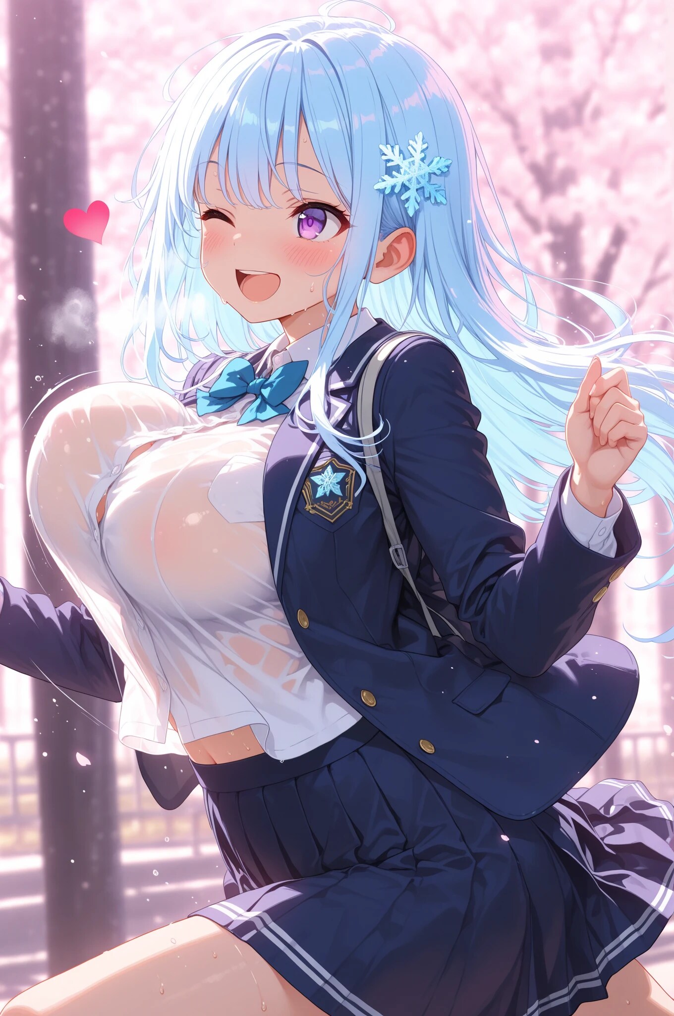 汗ばむ上半身💓