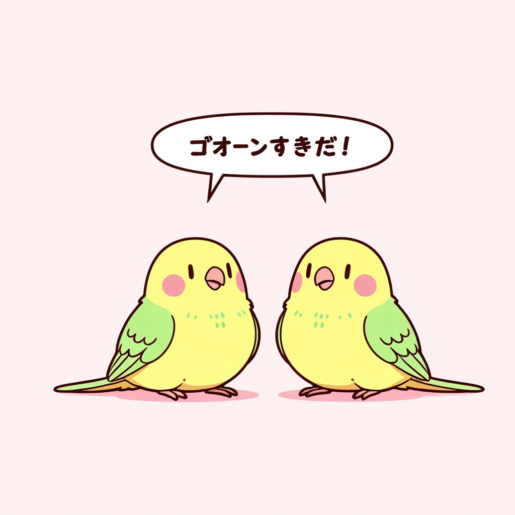 気まぐれインコ