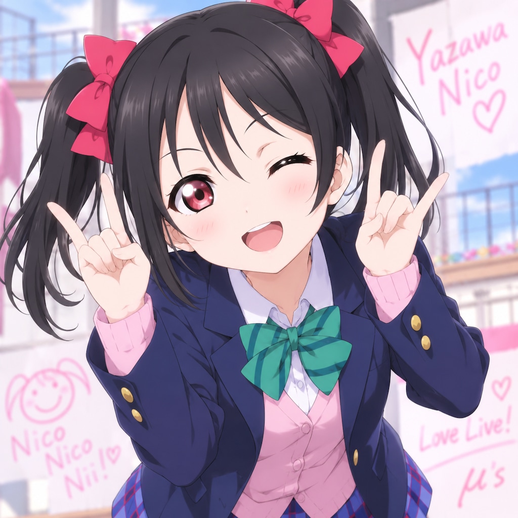 にこにこにー