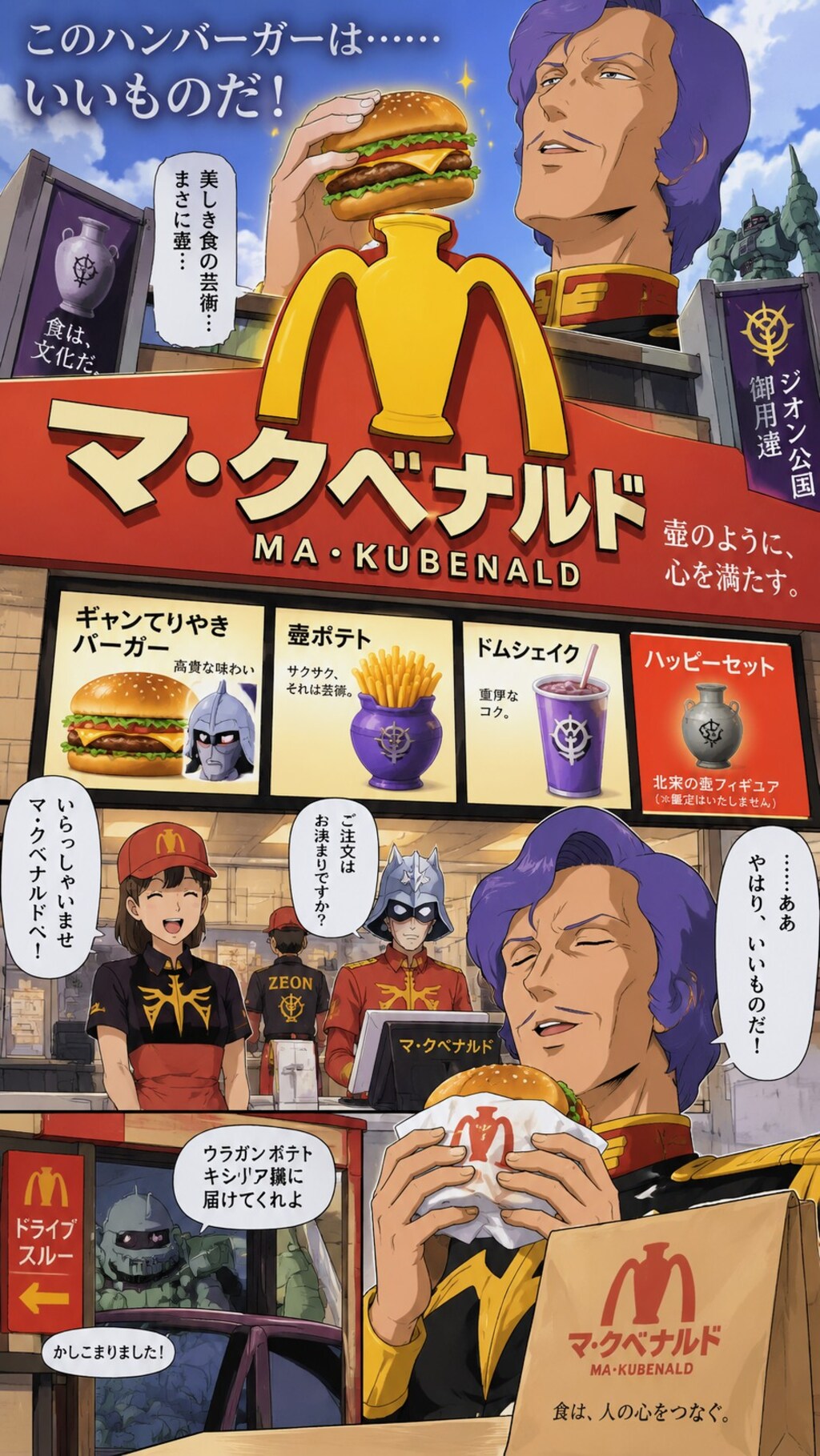 ヒゲのあるマ・クベさん