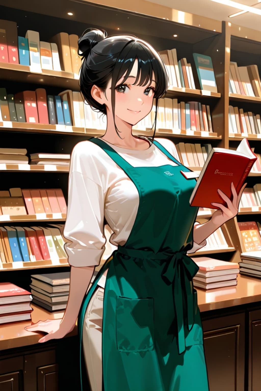 本屋の店員ちゃん