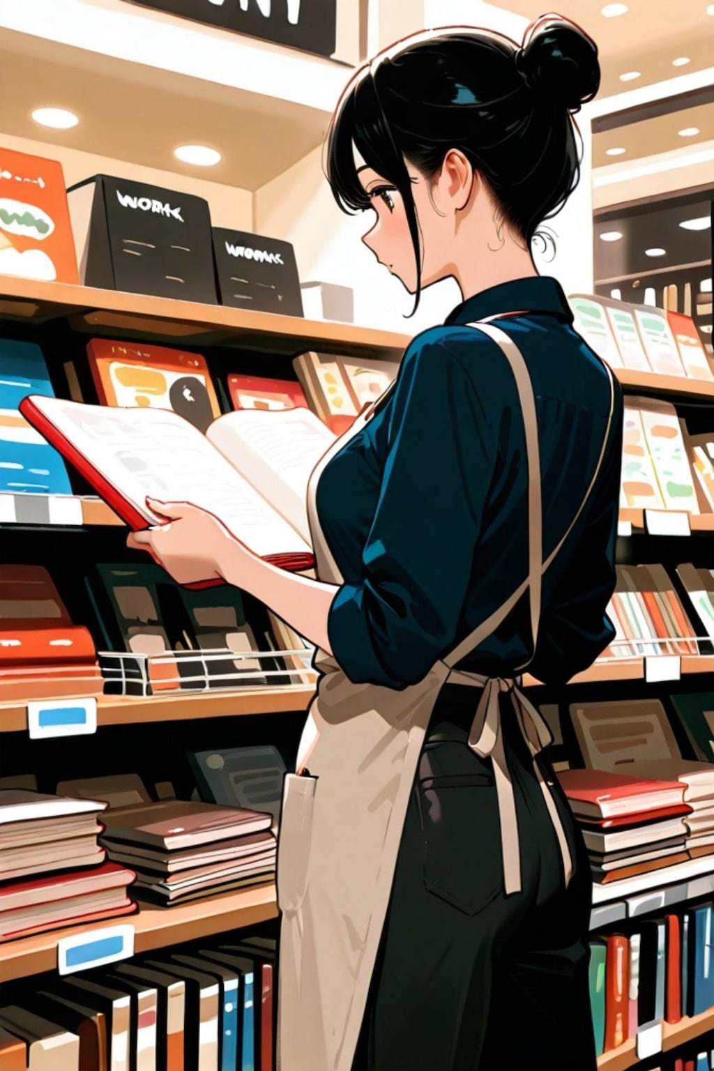 本屋の店員ちゃん