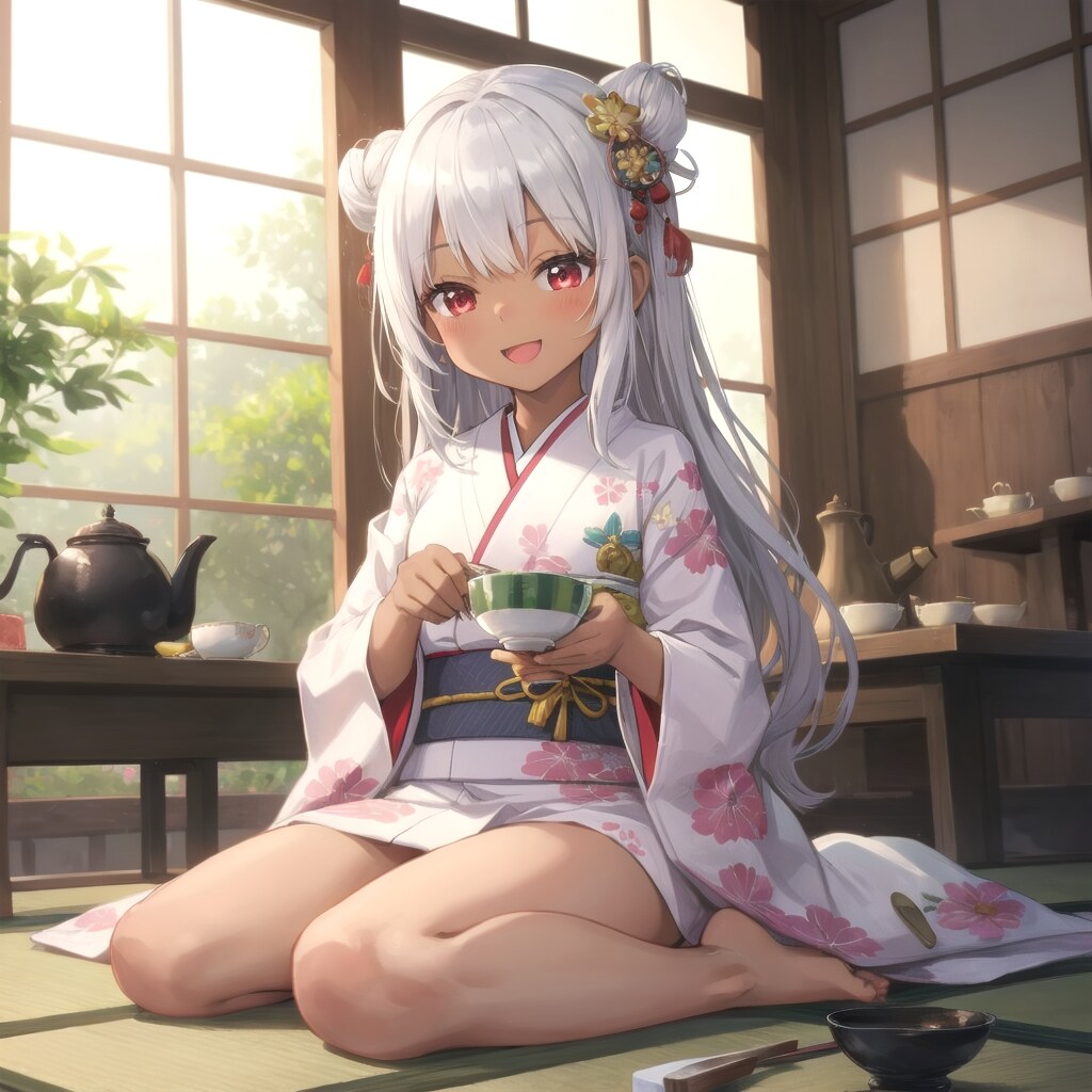 褐色茶道部ちゃん