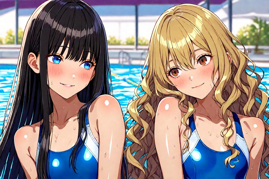 GPU学園 ﾌﾟｰﾙで冷却中（PRISM）