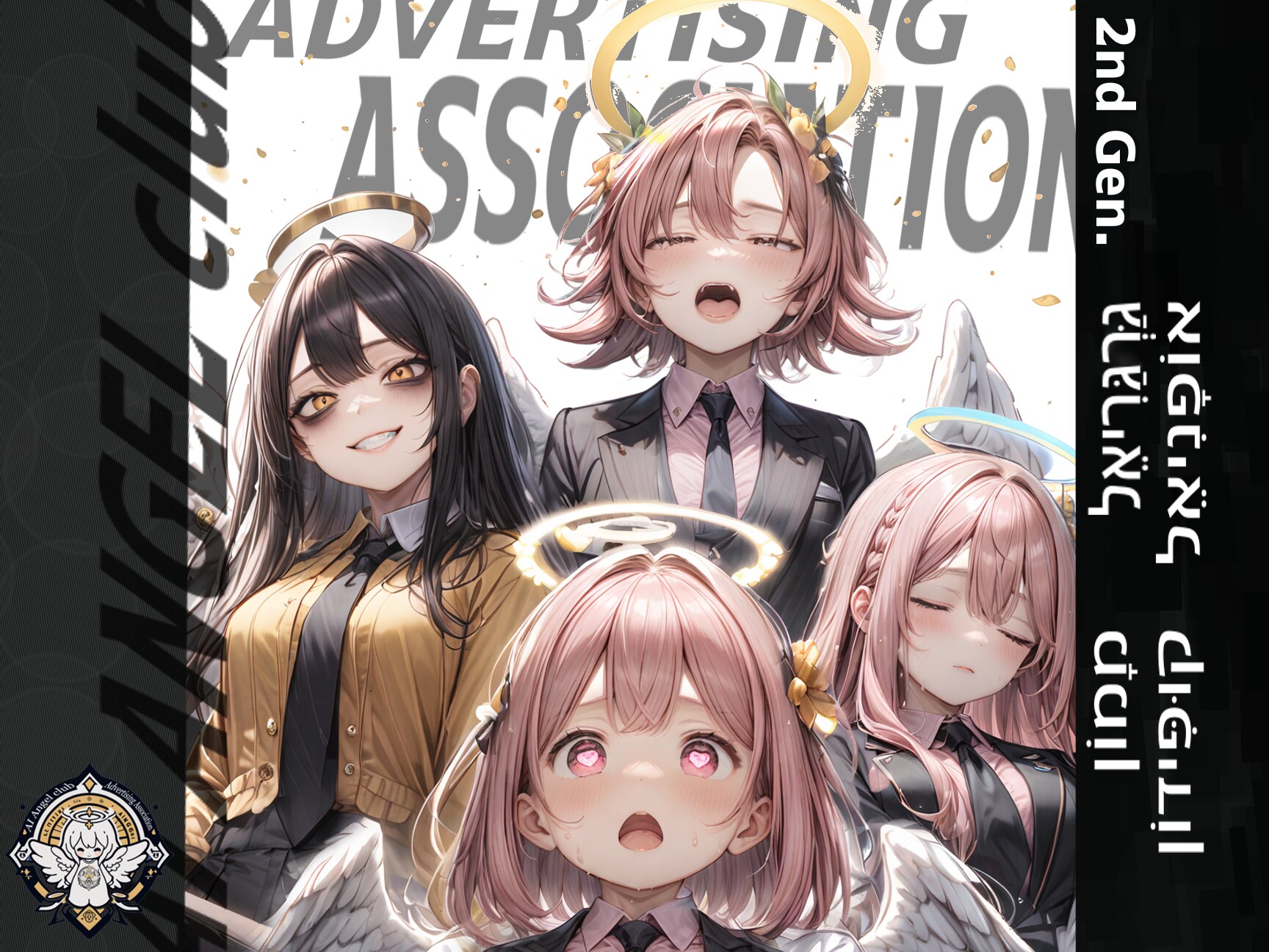 AI Angel club Advertising Association 2st Gen. | の人気AIイラスト・グラビア