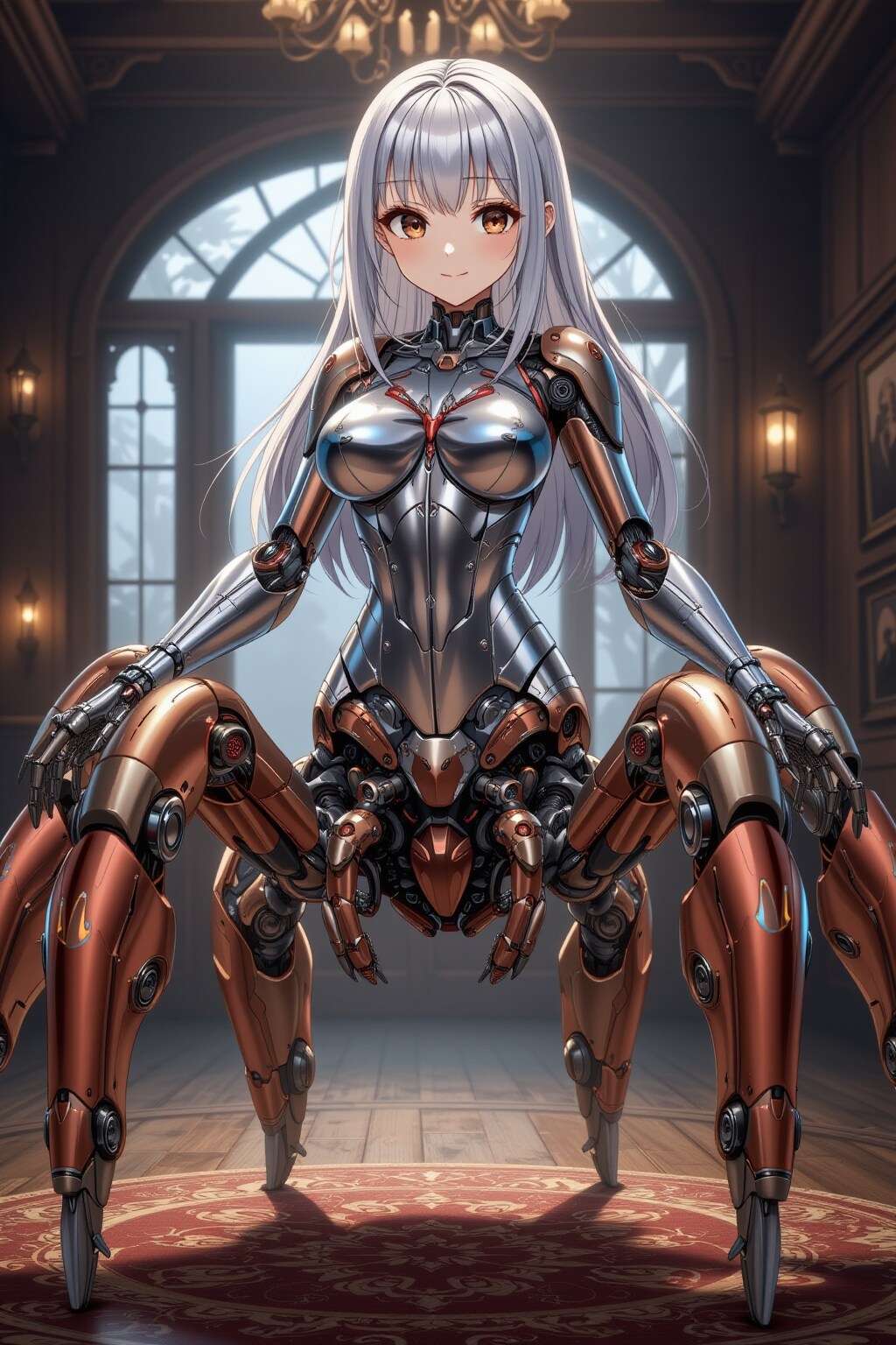 アラクネ型メカ子
