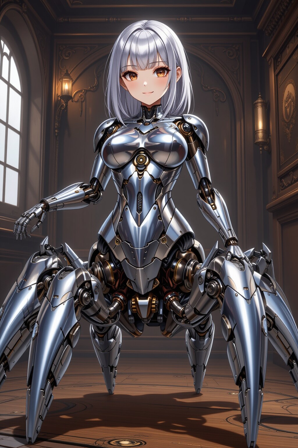 アラクネ型メカ子