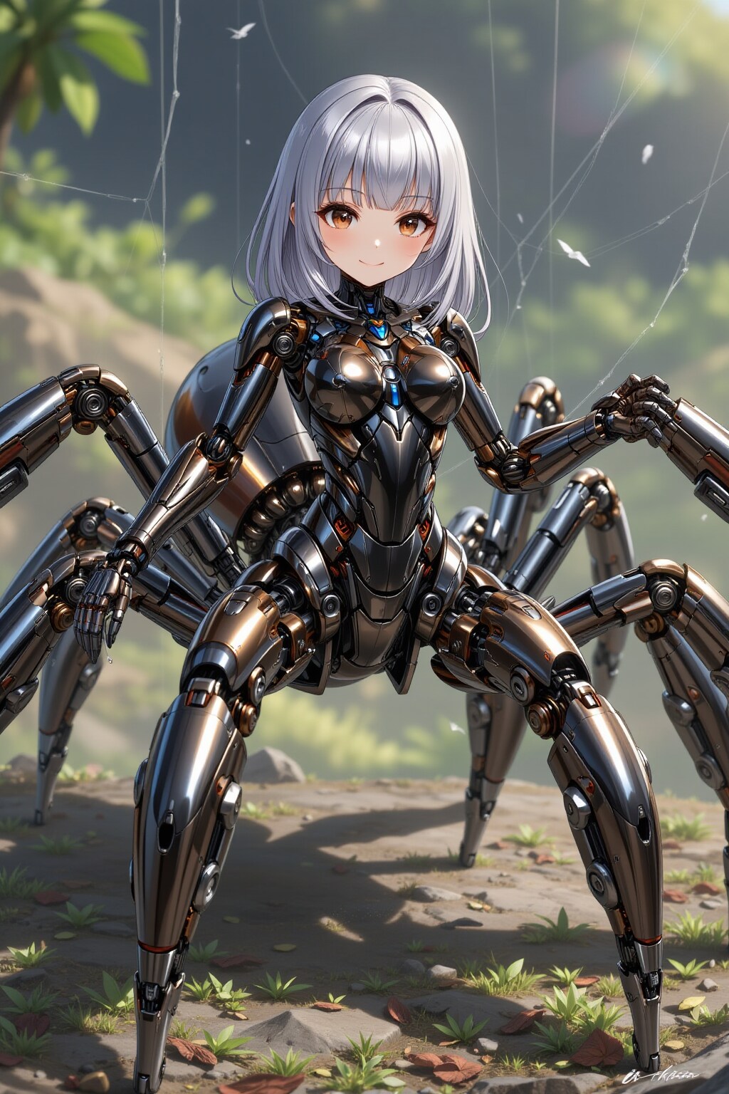 アラクネ型メカ子