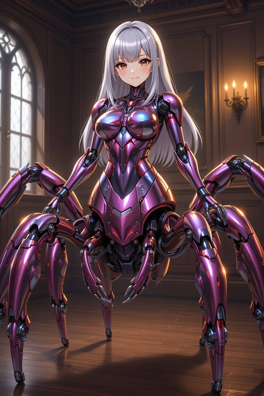 アラクネ型メカ子